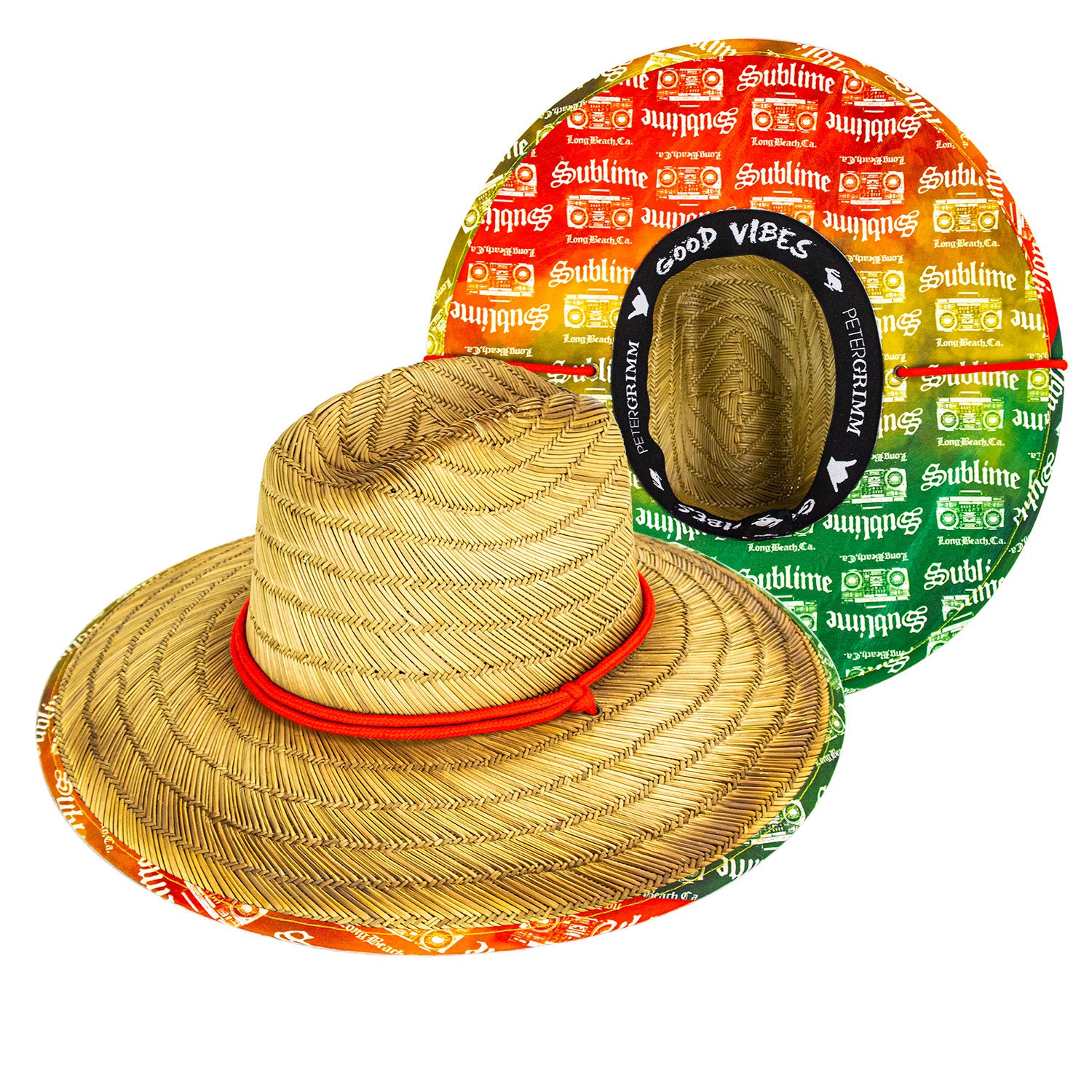 Boss DJ Straw Lifeguard Hat Doba Default